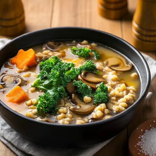 Mushroom and Barley Soup