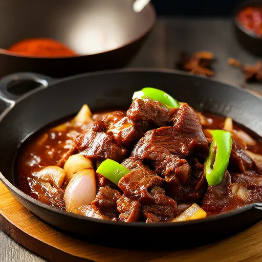 最佳无蘑菇牛肉粒