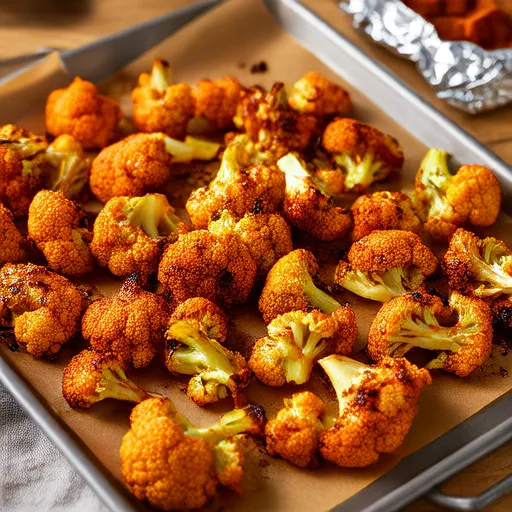 Coliflor asada con harissa