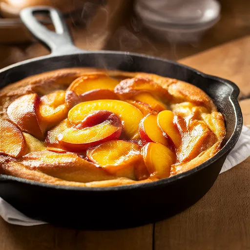 Easy Stovetop Peach Cobbler