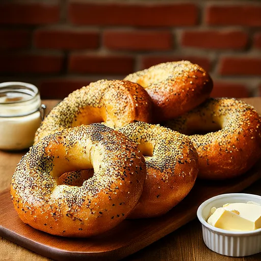 Bagels de Massa de 2 Ingredientes