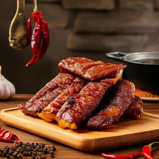 肉干爱好者最爱——甜辣香肉干