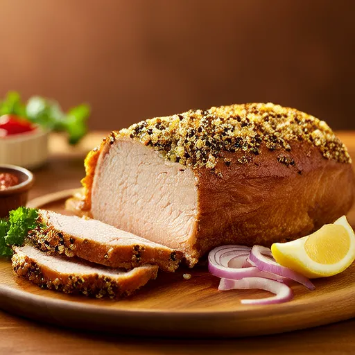 Daging Loaf Kalkun dan Quinoa
