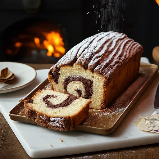Torta Pound Cake Marmorizzata