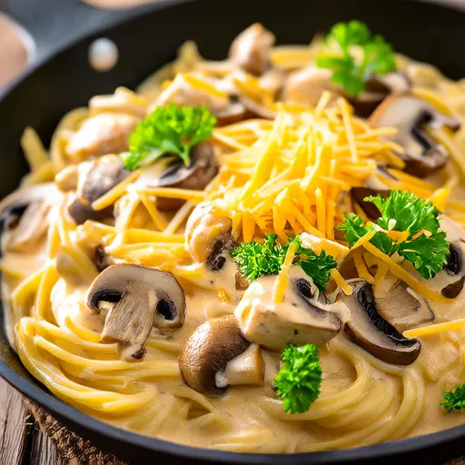 Easy Chicken Pasta Alfredo