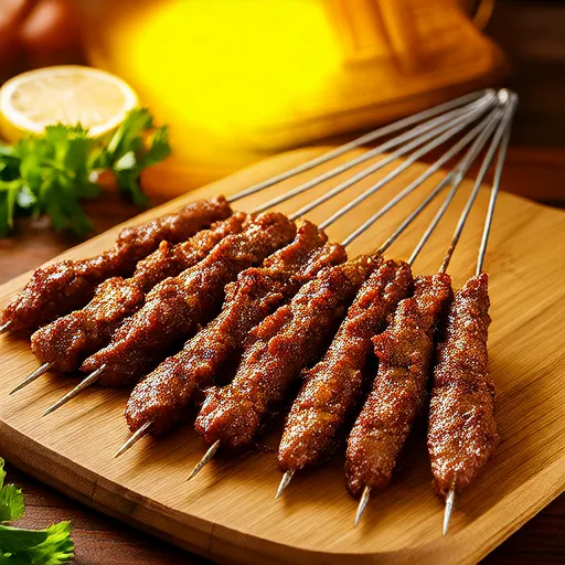 Kabob Koobideh (Sate Daging Giling Persia)