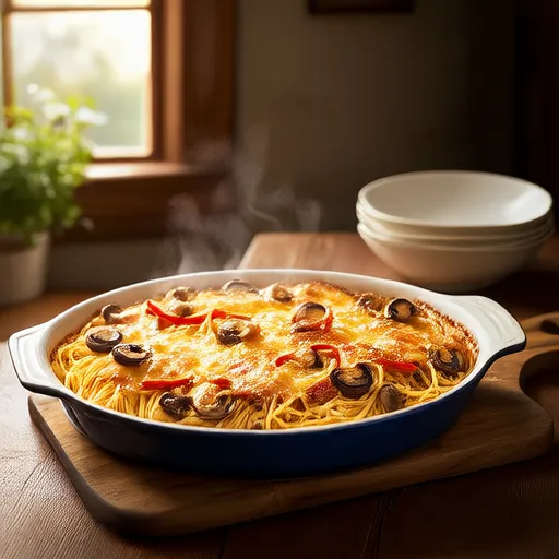Chicken Tetrazzini pour une foule