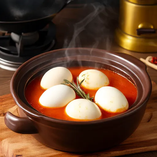 Eggs Poached in Tomato Sauce