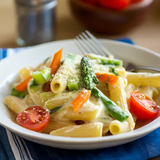 Penne Cremoso Primavera