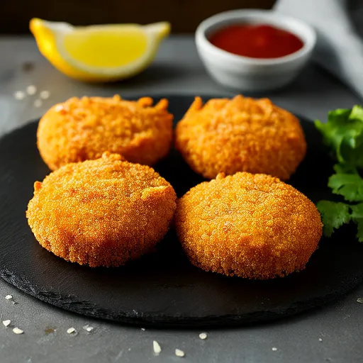 Kızarmış Yengeç Köfteleri