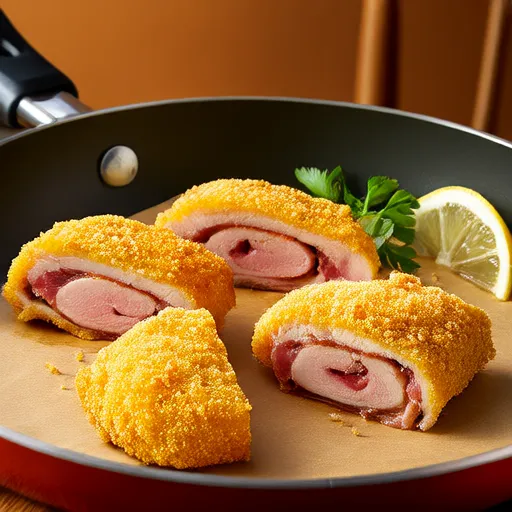 Chicken Cordon Bleu in the Air Fryer