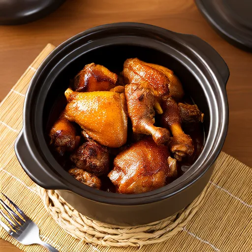 慢炖锅照烧鸡肉丝