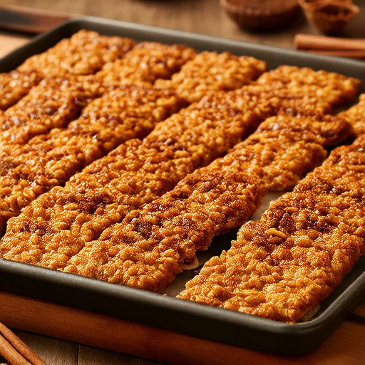 Barrette di Granola al Pan di Zenzero