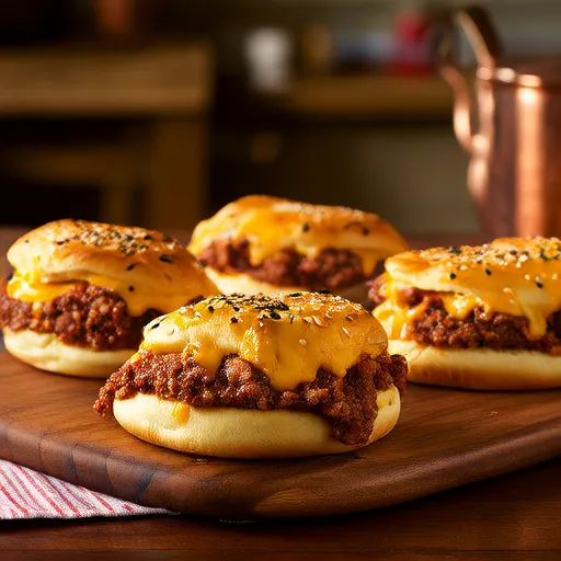 Cheesy Bacon Slider Bake