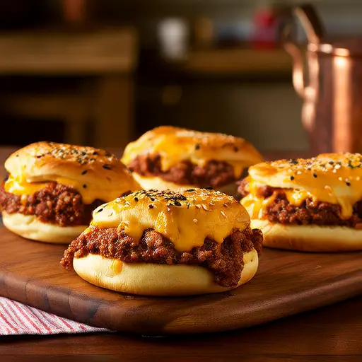 Cheesy Bacon Slider Bake