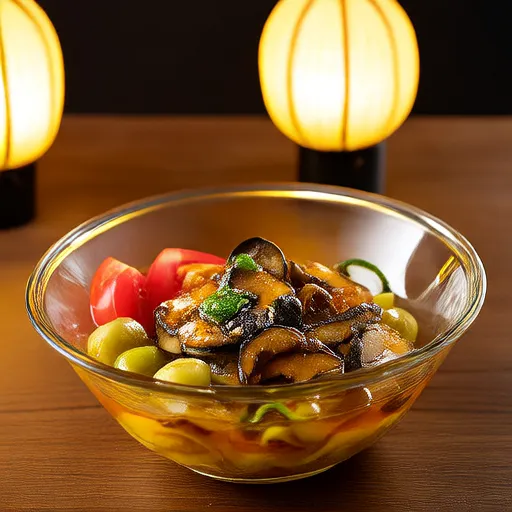Shiitake-Pilz-Ceviche
