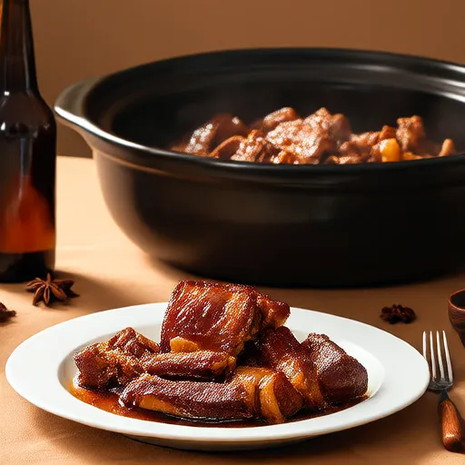 Slow Cooker Pulled Pork with Root Beer