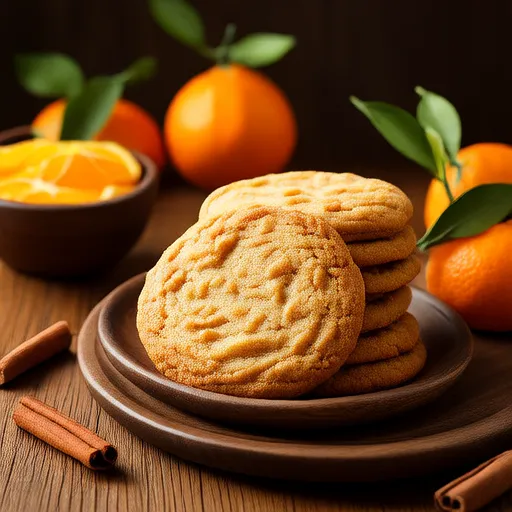 Galletas de Jengibre con Frosting de Mantequilla de Naranja