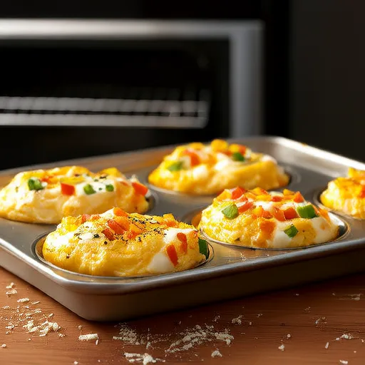 Crustless Cottage Cheese Mini Quiches