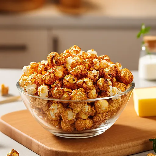 Microwave Caramel Popcorn