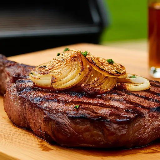 Grilled Sesame Steak