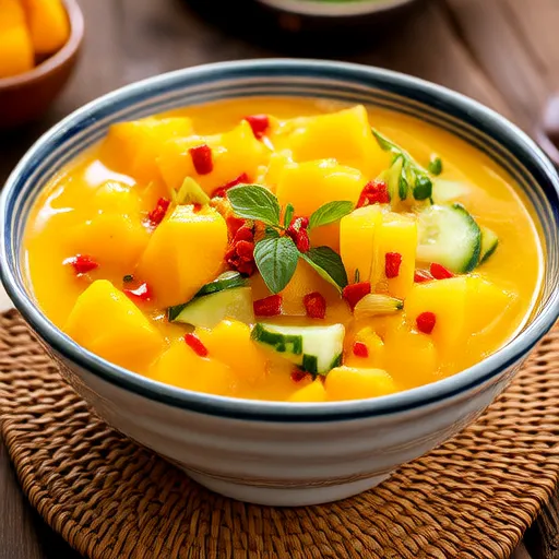 Gazpacho de Mango