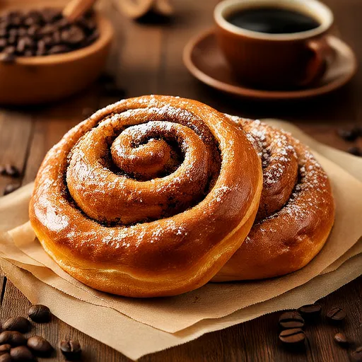 Triple Coffee Sweet Rolls