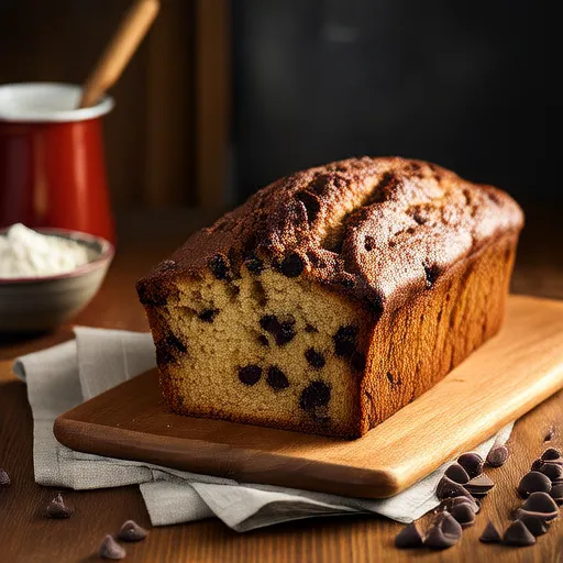 Pane alla Zucca e Gocce di Cioccolato