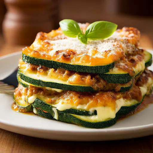 Món Lasagna Bí Ngô Ít Carb Tuyệt Hảo