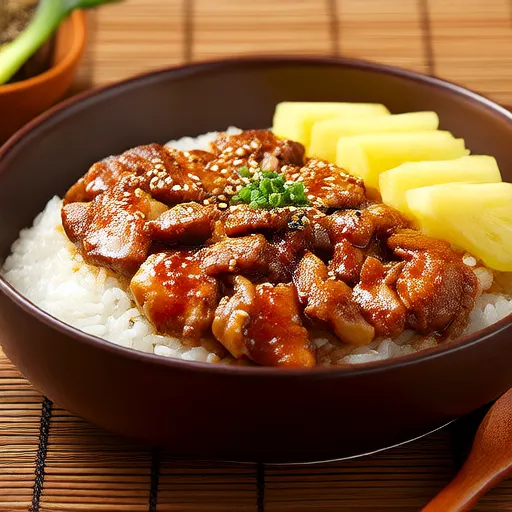 慢炖锅照烧鸡肉饭