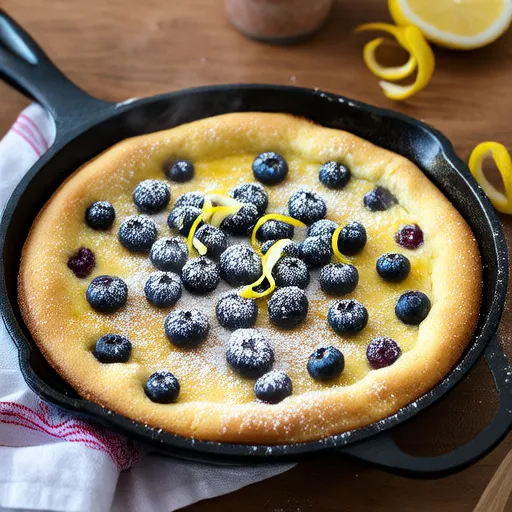 Chef John's Dutch Baby de Mirtilo