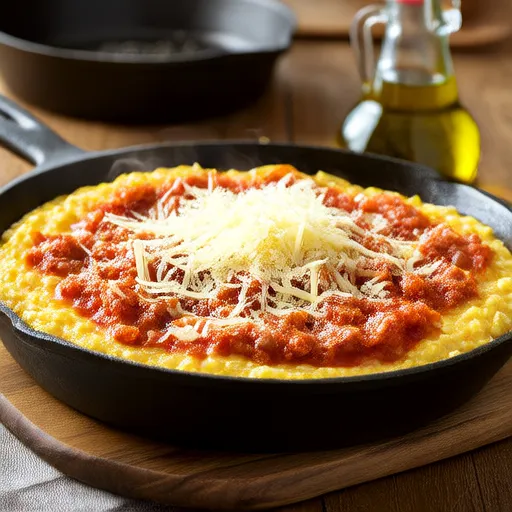 Baked Polenta Marinara