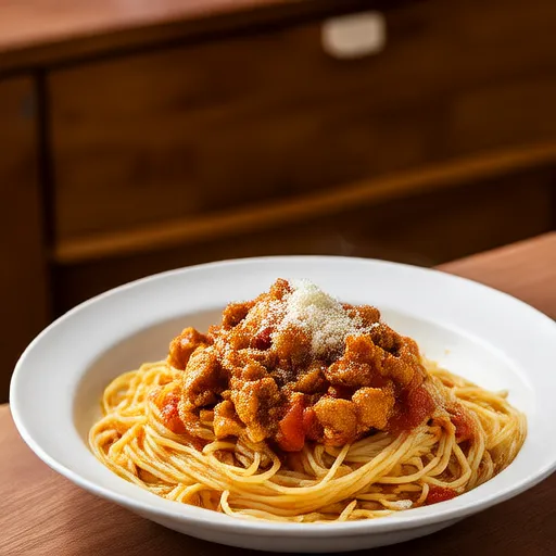 Hühner-Spaghetti-Sauce