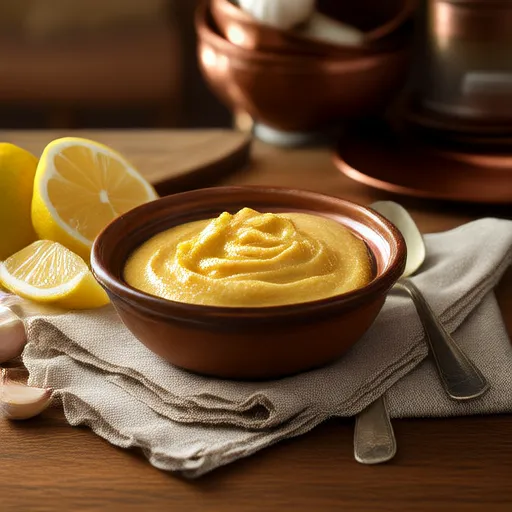Saus Lemon Tahini Sederhana