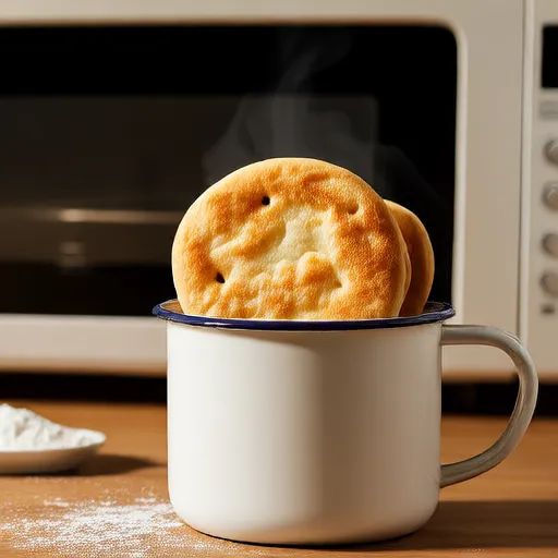 Cookie au beurre de cacahuète dans une tasse