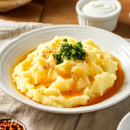 Purê de Batatas com Rábano Picante
