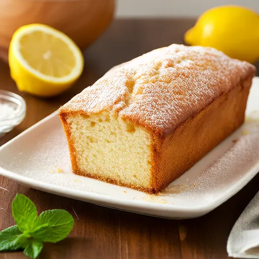 Plumcake al Limone e Panna Acida