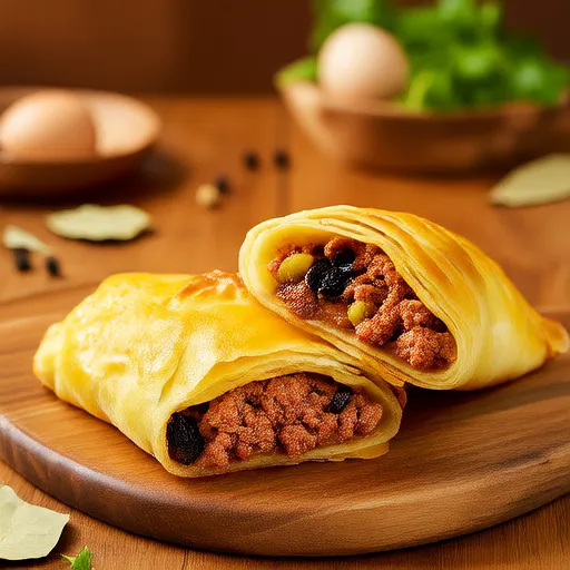 Beef Empanadas with Olives and Raisins