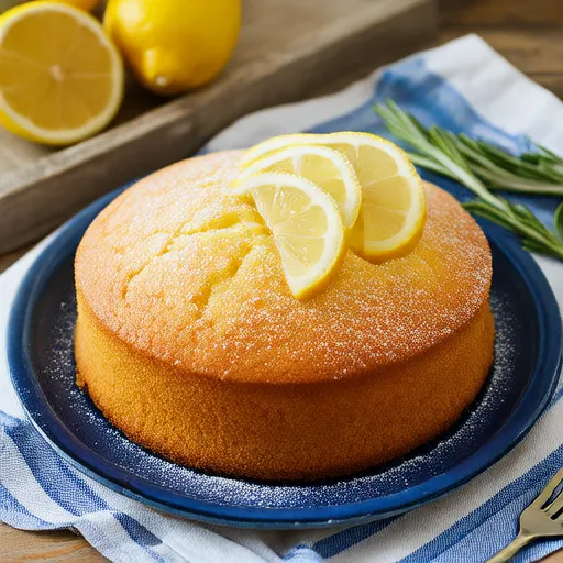 Torta al limone greca