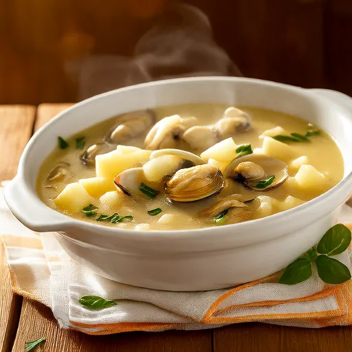 Soupe aux palourdes de Newport