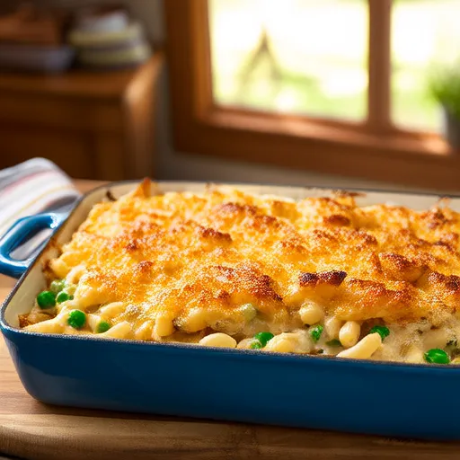 Cazuela de atún con macarrones y queso Kraft