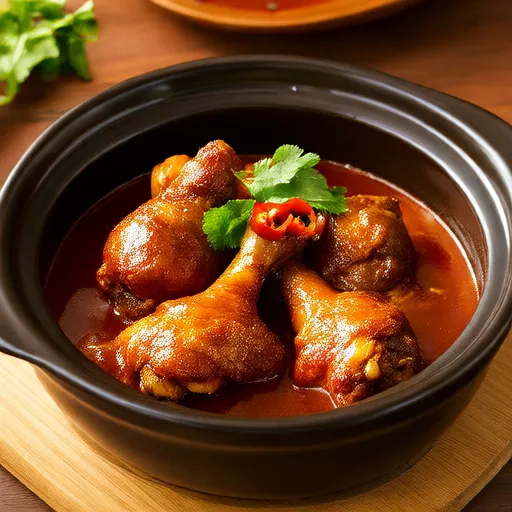 慢炖菲律宾鸡肉阿多波