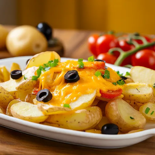 Quick Potato Nachos
