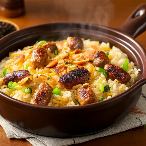My Mom's Sausage and Rice Casserole