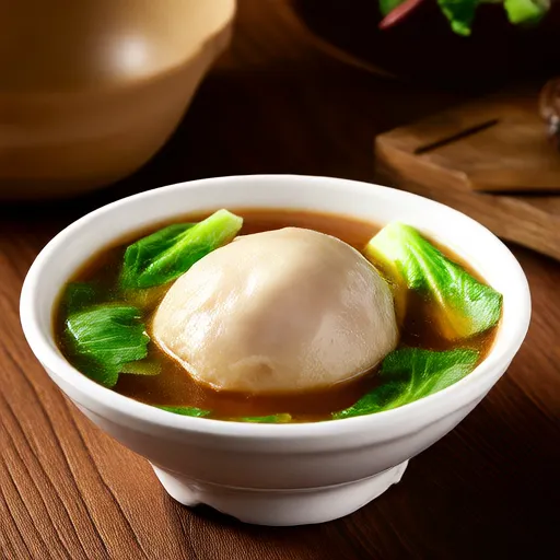 Chinese Lion's Head Soup
