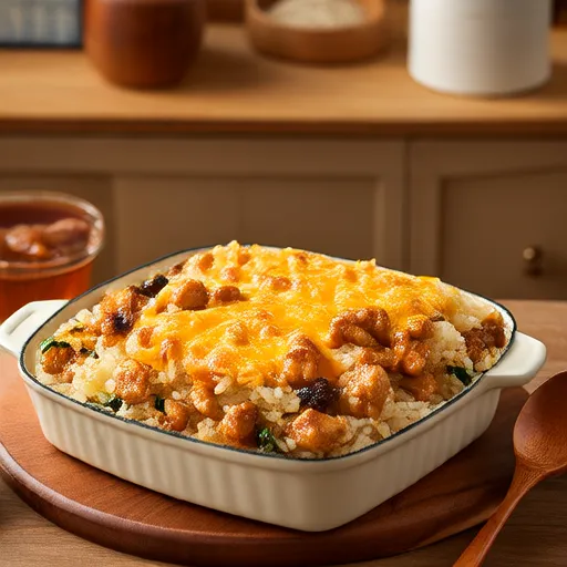 Mamaw's Chicken and Rice Casserole