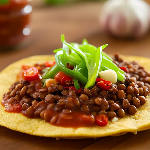 Tacos aux lentilles