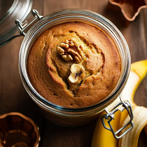 Pane alla Banana e Noci Cotto in Barattolo