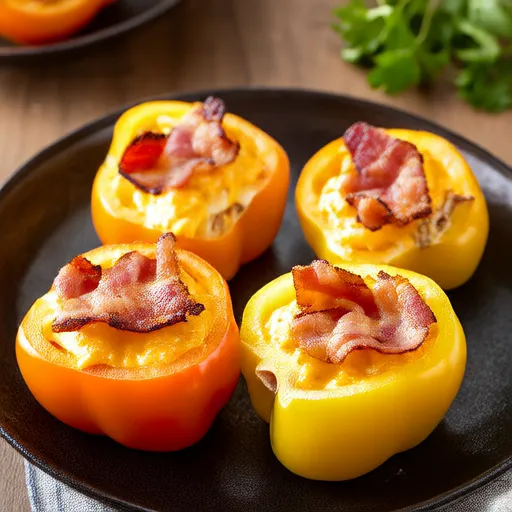 Poppers de Pimientos en Freidora de Aire