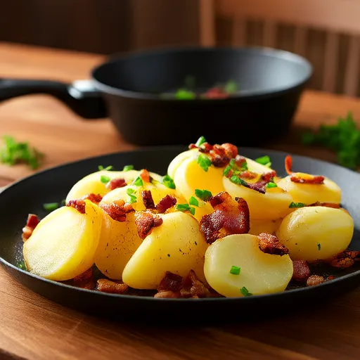Loaded Smashed Potato Salad